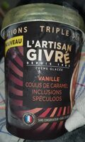 Glace vanille caramel speculoos