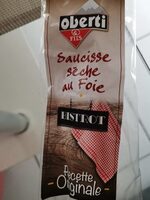 Saucisse sèche de foie