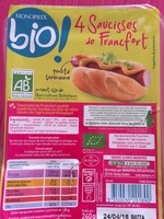 4 Saucisses de Francfort