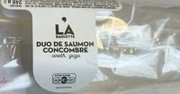 La Baguette Duo de Saumon Cocombre