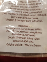 Fondue savoyarge