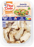 Emincés de filets de poulet rôtis