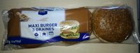 Maxi burger 3 graines