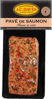 Pavé de saumon fumé et rôti