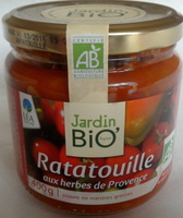 Ratatouille Bio aux Herbes de Provence