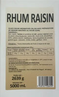Glace Rhum Raisin