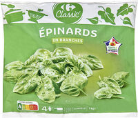 Épinards en branches