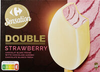 DOUBLE STRAWBERRY Chocolat Blanc Fraise