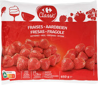Fresas congeladas