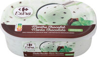 Crème glacée menthe chocolat
