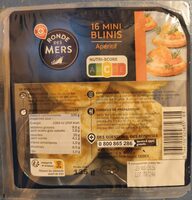 16 mini blinis - Apéritif