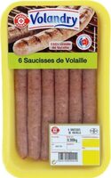 6 Saucisses de Volaille