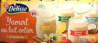 Yaourts au lait entier 4 saveurs