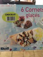 Cornets glacés chocolat