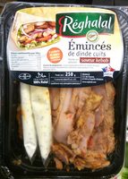 Émincés de dinde cuits saveur kebab