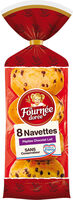 8 Navettes pépites chocolat