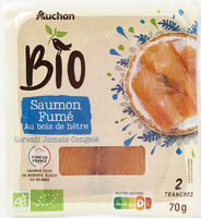 Saumon fumé au bois de hêtre