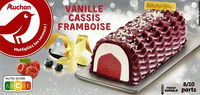Vanille cassis framboise