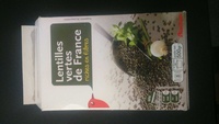 Lentilles vertes cultivées en France