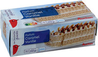 Auchan feuillete caramel 340g