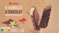 6 vanille6 chocolatnoisettes grilléesnoisettes grillées