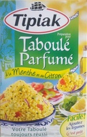 Préparation Taboulé menthe citron