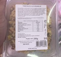 Taboule a la volaille