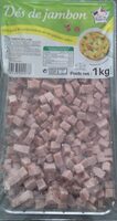 Dés de jambon cuit choix