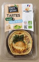 Tarte Epinards Chèvre X2