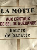 Beurre de baratte aux cristaux de sel de Guérande