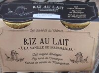 Riz au lait a la vanille de Madagascar
