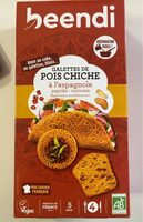 Galettes de pois chiche à l’espagnole