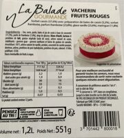 Vacherin fruits rouges