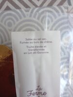Truite fumée tranchée