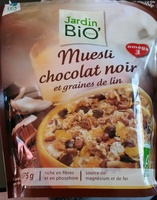 Muesli chocolat noir et graines de lin