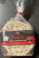 Palet au piment d’espelette