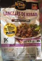 Lamelles de kebab volaille