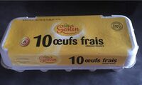 10 oeufs frais