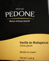 Glace vanille de madagascar