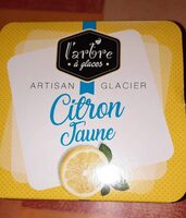 Sorbet citron jaune