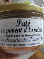 Pâté au piment d'Espelette