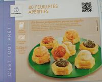 40 feuilletés aperitifs