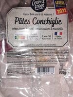 Pâtes Conchoglie