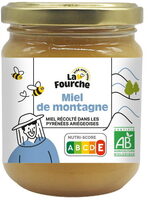 Miel de montagne origine France bio