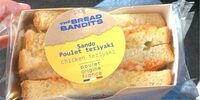 Sando poulet teriyaki