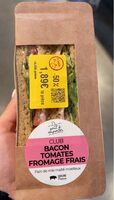 Club bacon tomate fromage frais