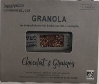 Granola chocolat et graines