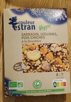 Sarrasin, légumes, pois chiches à la forestière