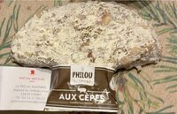 Saucisson aux cèpes