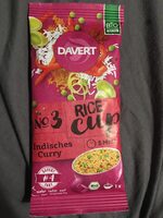 Rice-cup Indisches Curry